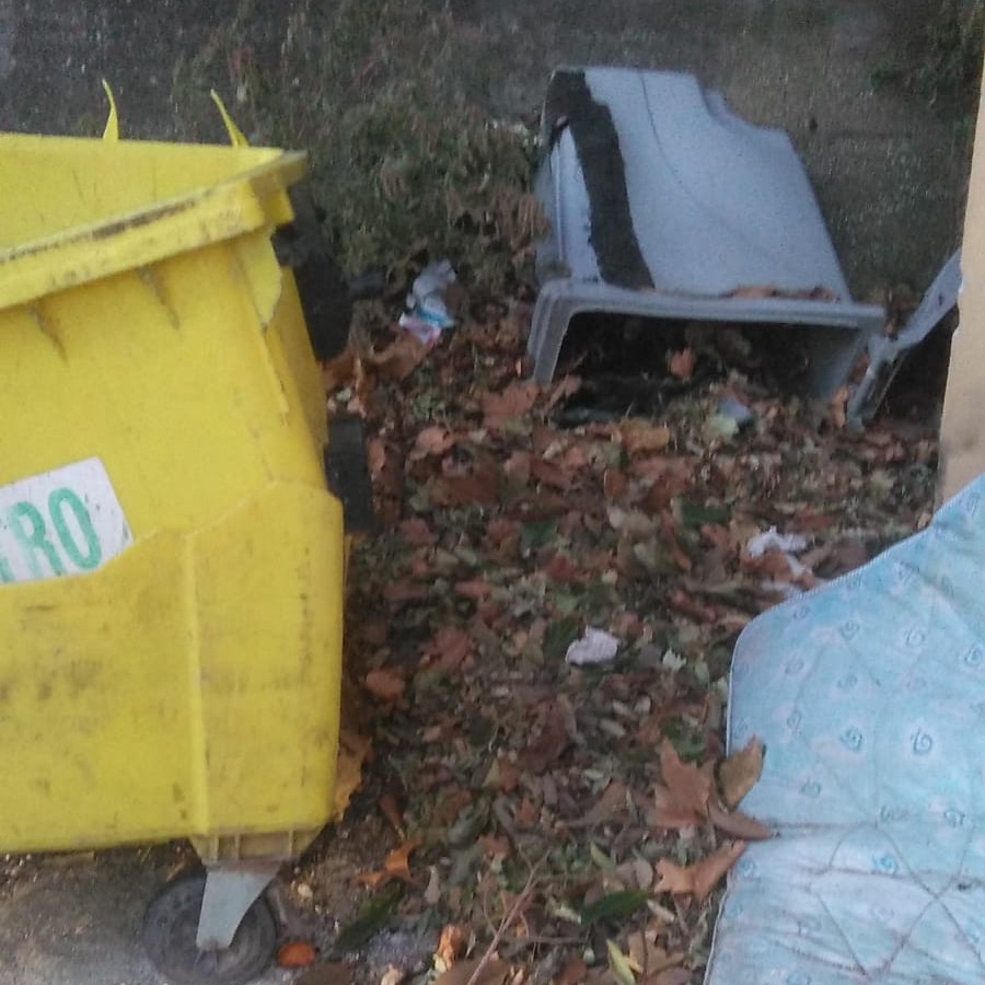 la discarica